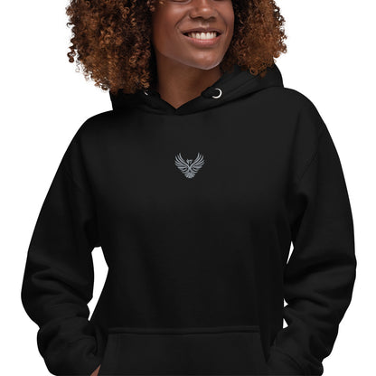 SINCE COLLECTION GREY BRAND EMBROIDERY HOODIE COLOR UNISEX