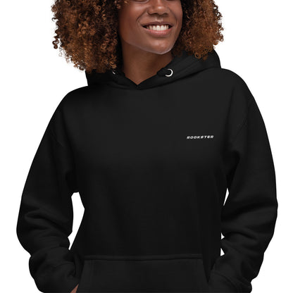 SINCE COLLECTION WHITE BRAND EMBROIDERY HOODIE COLOR UNISEX