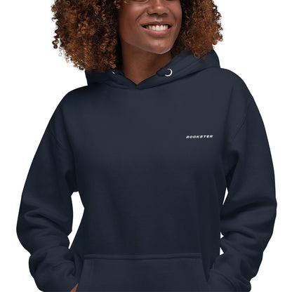 SINCE COLLECTION WHITE BRAND EMBROIDERY HOODIE COLOR UNISEX