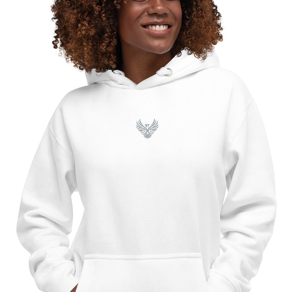 SINCE COLLECTION GREY BRAND EMBROIDERY HOODIE COLOR UNISEX