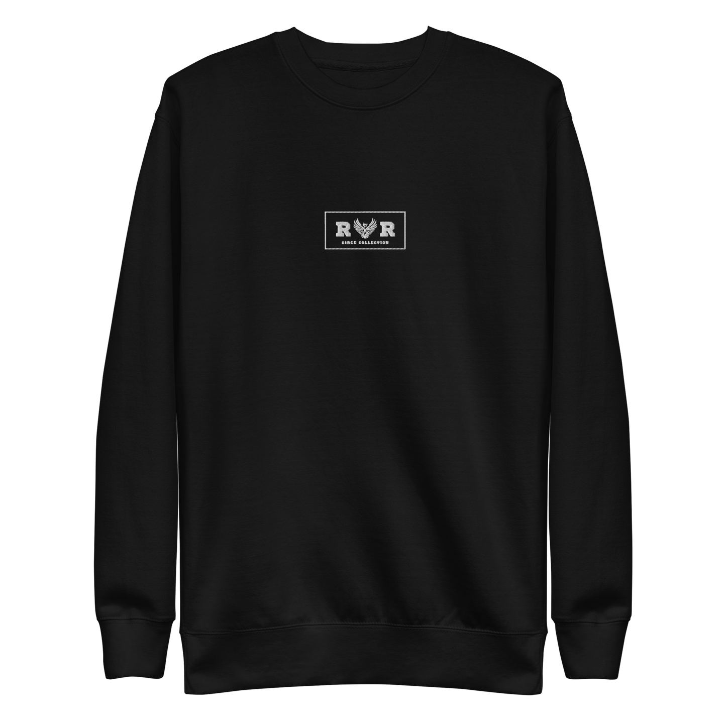 SINCE COLLECTION WHITE BRAND EMBROIDERY SWEATER COLOR UNISEX